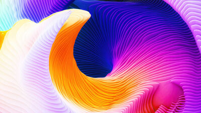 دانلود والپیپر مک بوک پرو انتزاعی Colorful MacBook Pro macOS Abstract