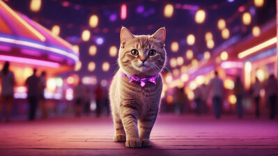 دانلود والپیپر گربه ناز Cute Cat