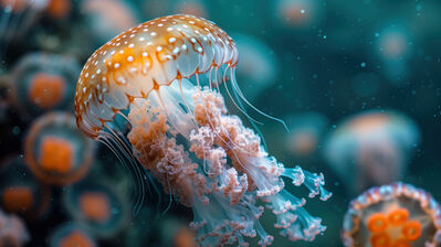 دانلود والپیپر عروس دریایی Jellyfish