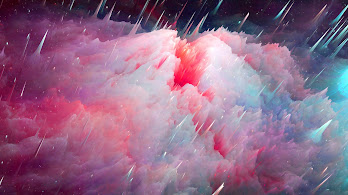 دانلود والپیپر انفجار کیهان انتزاعی رنگی Abstract Colorful Universe Explosion