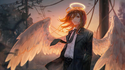 دانلود والپیپر آنجل دویل چینسا من Angel Devil Chainsaw Man