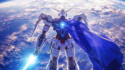 دانلود والپیپر گاندوم فضا Gundam Galaxy Space
