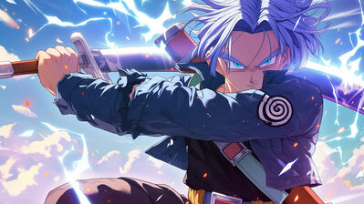 دانلود والپیپر ترانکس دراگون بال Trunks Dragon Ball