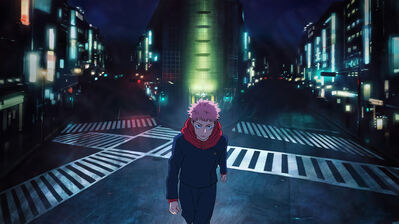 دانلود والپیپر یوجی جوجوتسو کایسن شیبویا Yuji Jujutsu Kaisen Shibuya