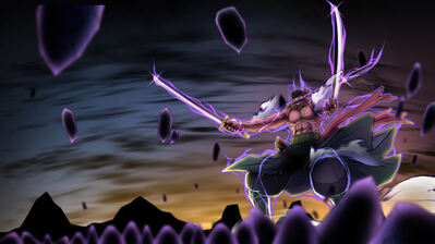 دانلود والپیپر زورو سه شمشیر One Piece Zoro 3 Sword Style