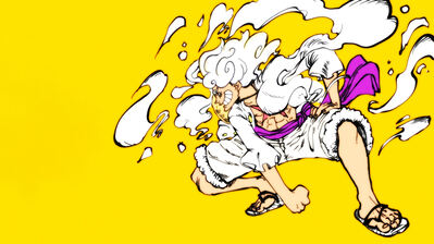 دانلود والپیپر لافی گیر ۵ وان پیس Luffy Gear 5 One Piece