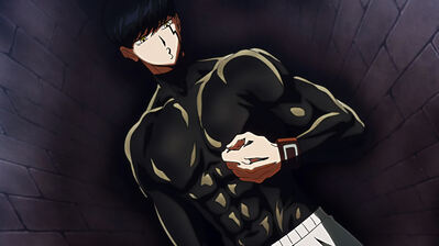 دانلود والپیپر مشل از انیمه مشل Mashle Anime Mash | مشل یعنی مشت حلال مشکلات؛ تو بک‌گراندت عضله می‌بینی، ولی تو واقعیت عضلات دستت فقط برای اسکرول کردنه.