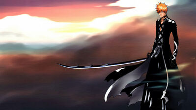 دانلود والپیپر ایچیگو فولبرینگ بانکای از بلچ Ichigo Fullbring Bankai Bleach