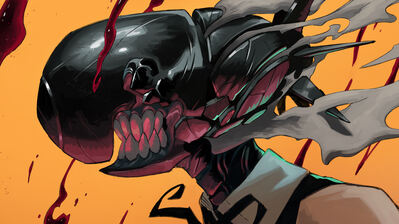 دانلود والپیپر ریزه چینسا من Chainsaw Man Reze Bomb Devil Hybrid Form