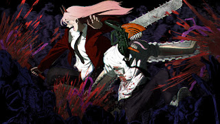 دانلود والپیپر پاور و دن جی Chainsaw Man Power Denji