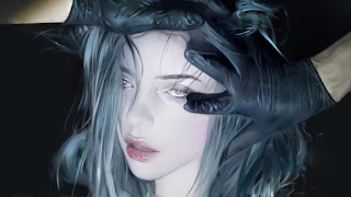 دانلود پوستر بیلی آیلیش آرت Billie Eilish Art