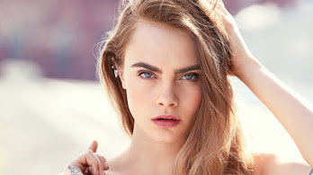 دانلود والپیپر کارا دلوینگن Cara Delevingne Model Photoshoot