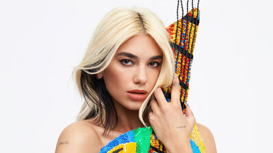 دانلود والپیپر دوآ لیپا مدل Dua Lipa Elle Model