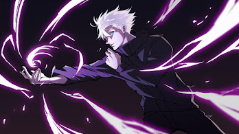 دانلود والپیپر گوجو هالو پرپل Jujutsu Kaisen Satoru Gojo Hollow Purple