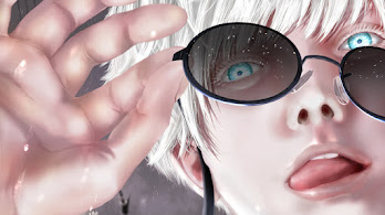 دانلود والپیپر ساتورو گوجو عینک آفتابی جوجوتسو کایسن Satoru Gojo Sunglasses Jujutsu Kaisen