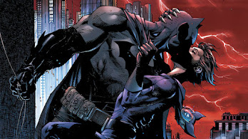 دانلود والپیپر بوسه بتمن و زن گربه‌ای Batman Catwoman Kiss