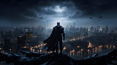 دانلود والپیپر بتمن و گاتهام سیتی Batman Gotham City