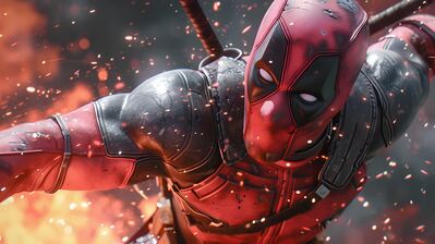دانلود والپیپر ددپول مارول کامیکس Deadpool Marvel Comics