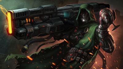 دانلود پوستر دکتر دوم Marvel Doctor Doom Weapon
