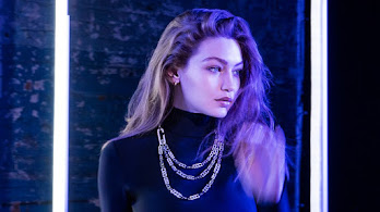 دانلود والپیپر جیجی حدید مدل فشن Gigi Hadid Fashion Model