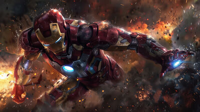 دانلود والپیپر مرد آهنی Iron Man Marvel