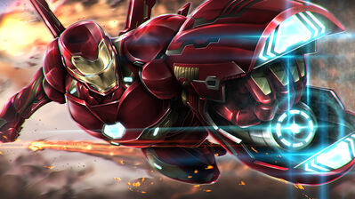 دانلود والپیپر آیرون من توپ پروتونی Iron Man Proton Cannon