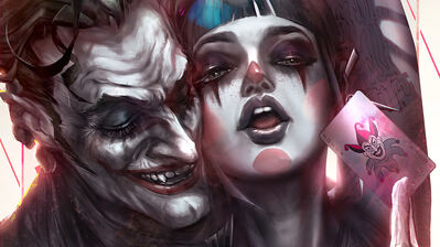 دانلود پوستر جوکر و پانچلاین DC Comics Joker Punchline