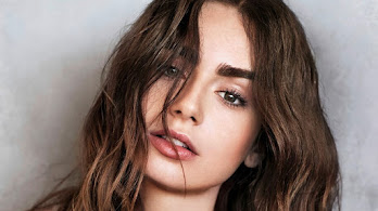 دانلود والپیپر لیلی کالینز Lily Collins Beautiful Girl