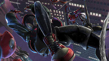 دانلود والپیپر مایلز مورالز اسپایدر-ورس Miles Morales Spider-Verse Art