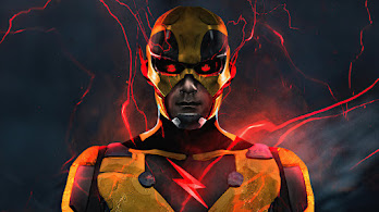 دانلود والپیپر فلش معکوس از ابرشرورهای دی‌سی Reverse Flash DC Villain