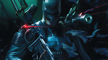 دانلود والپیپر شوالیه گریم بتمن اسلحه The Grim Knight Batman Guns Weapons