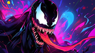 دانلود والپیپر ونوم مارول کامیکس Venom Marvel Comics