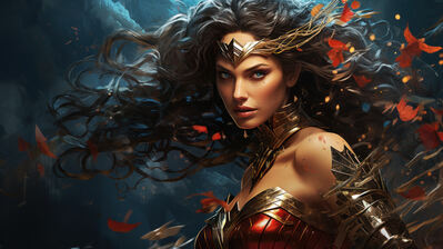 دانلود والپیپر کمیک واندر وومن Wonder Woman Comics