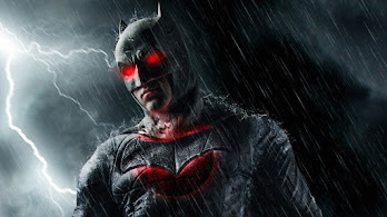 دانلود والپیپر بتمن چشم قرمز Batman Red Eyes