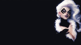 دانلود والپیپر گربه سیاه مارول کامیکس Black Cat Marvel Comics Girl