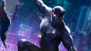 دانلود والپیپر پلنگ سیاه مارول Black Panther Marvel