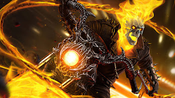 دانلود والپیپر گوست رایدر موتور Marvel Ghost Rider