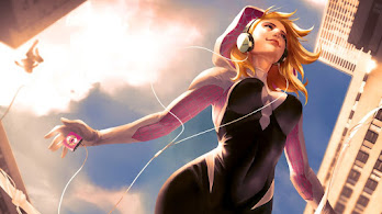 دانلود والپیپر گوئن استیسی Spider-Gwen Marvel Superhero