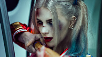 دانلود والپیپر هارلی کویین کازپلی Harley Quinn Cosplay