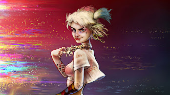 دانلود والپیپر ضدقهرمان هارلی کویین Harley Quinn DC Anti-Hero Art