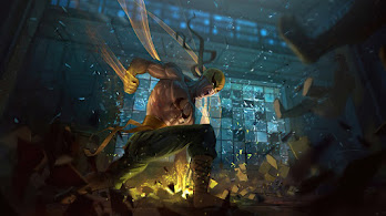 دانلود پوستر آیرون فیست Marvel Comics Iron Fist | مشت آهنی رو گذاشتی که یه کم به اعتمادبه‌نفست کمک کنه؛ ولی هنوز برای مشت زدن روی میز، ناخنت رو می‌جویی.