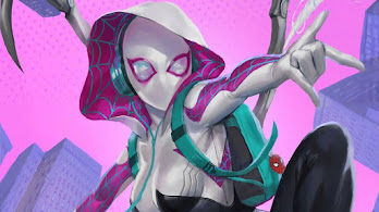 دانلود والپیپر اسپایدر گوئن سوپرhero مارول Spider-Gwen Superhero Marvel