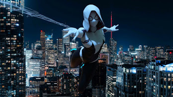 دانلود والپیپر اسپایدر-گوئن تار Spider-Gwen Web Shoot