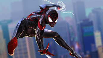 دانلود والپیپر اسپایدرمن مایلز مورالس Spider-Man Miles Morales