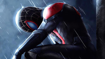 دانلود والپیپر اسپایدرمن مایلز مورالز Spider-Man Miles Morales