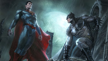 دانلود والپیپر سوپرمن و بت‌من DC Superman Batman DC Comics