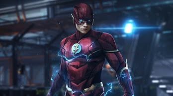 دانلود والپیپر فلش ارزا میلر DC Superhero The Flash