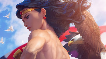 دانلود والپیپر واندر وومن دیسی Wonder Woman DC Superhero