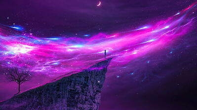 دانلود والپیپر صخره تنها Alone Cliff
