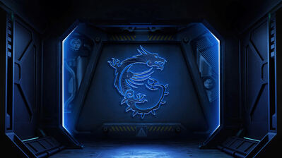 دانلود والپیپر لوگوی MSI MSi Logo
